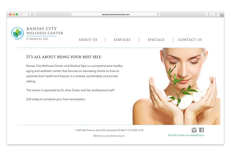 Kansas City Wellness Center Website Design